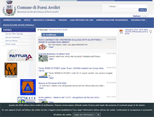 Tablet Screenshot of comune.forni-avoltri.ud.it